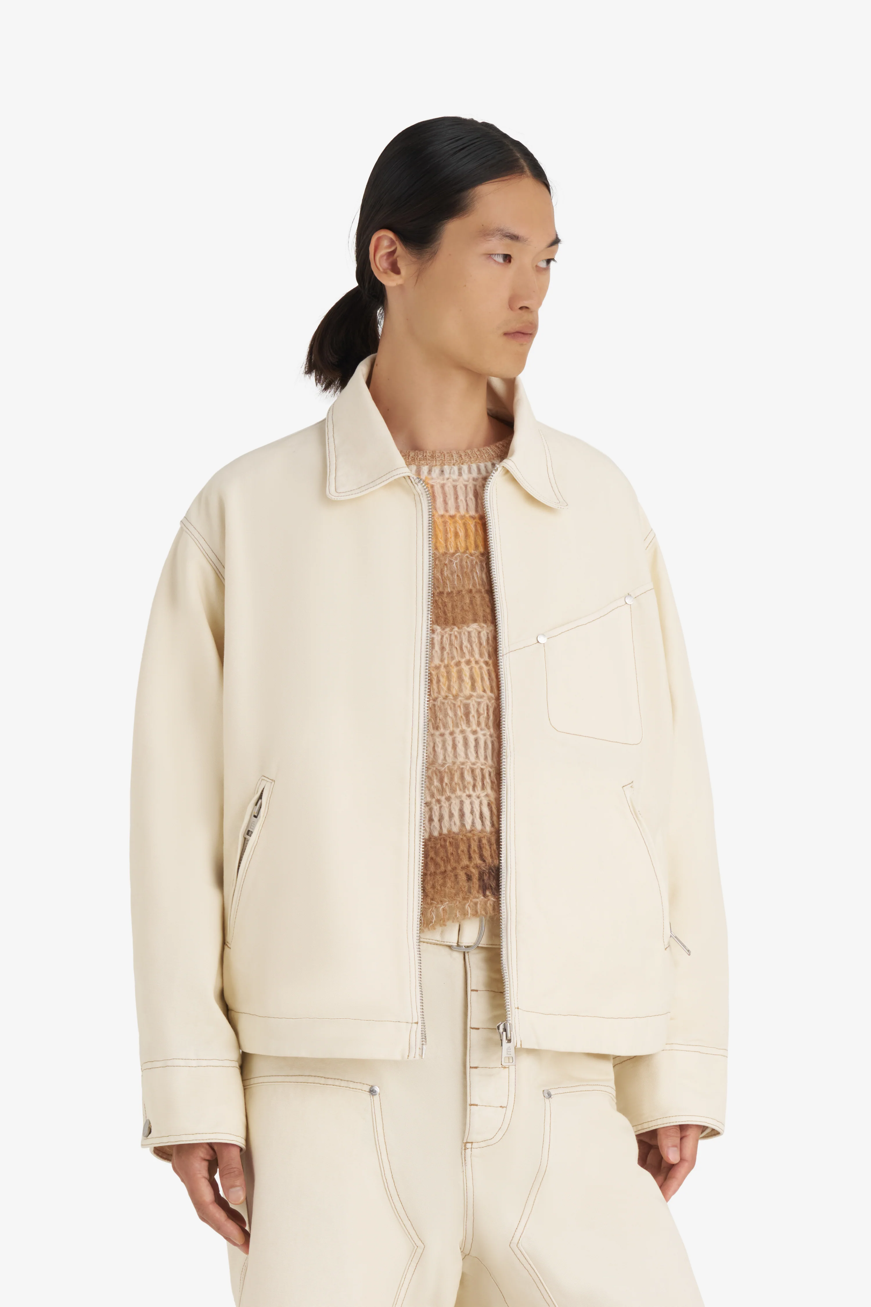 BOXY ZIPPED JACKET - Image 4