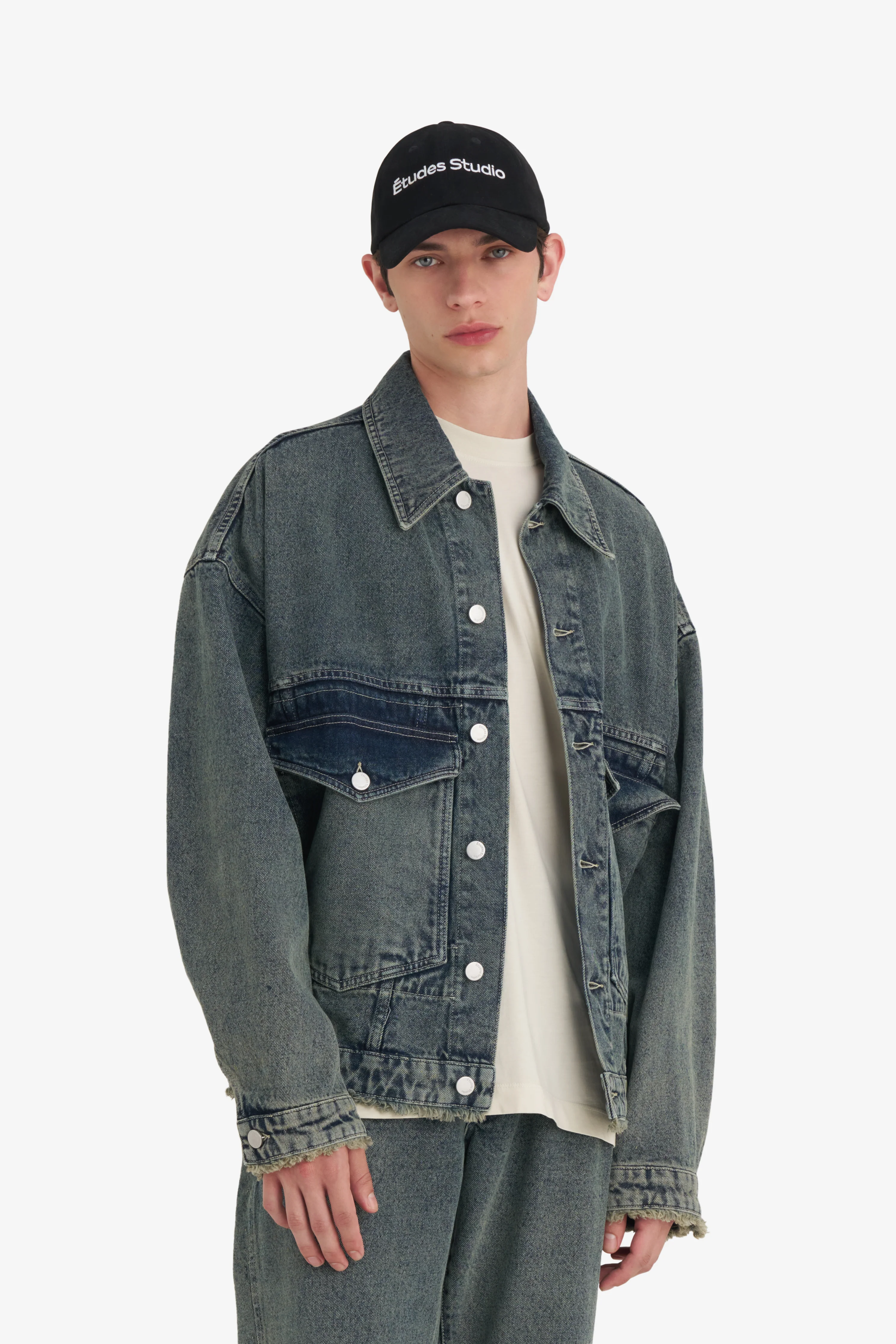 LOOSE DENIM JACKET ACID - Image 4