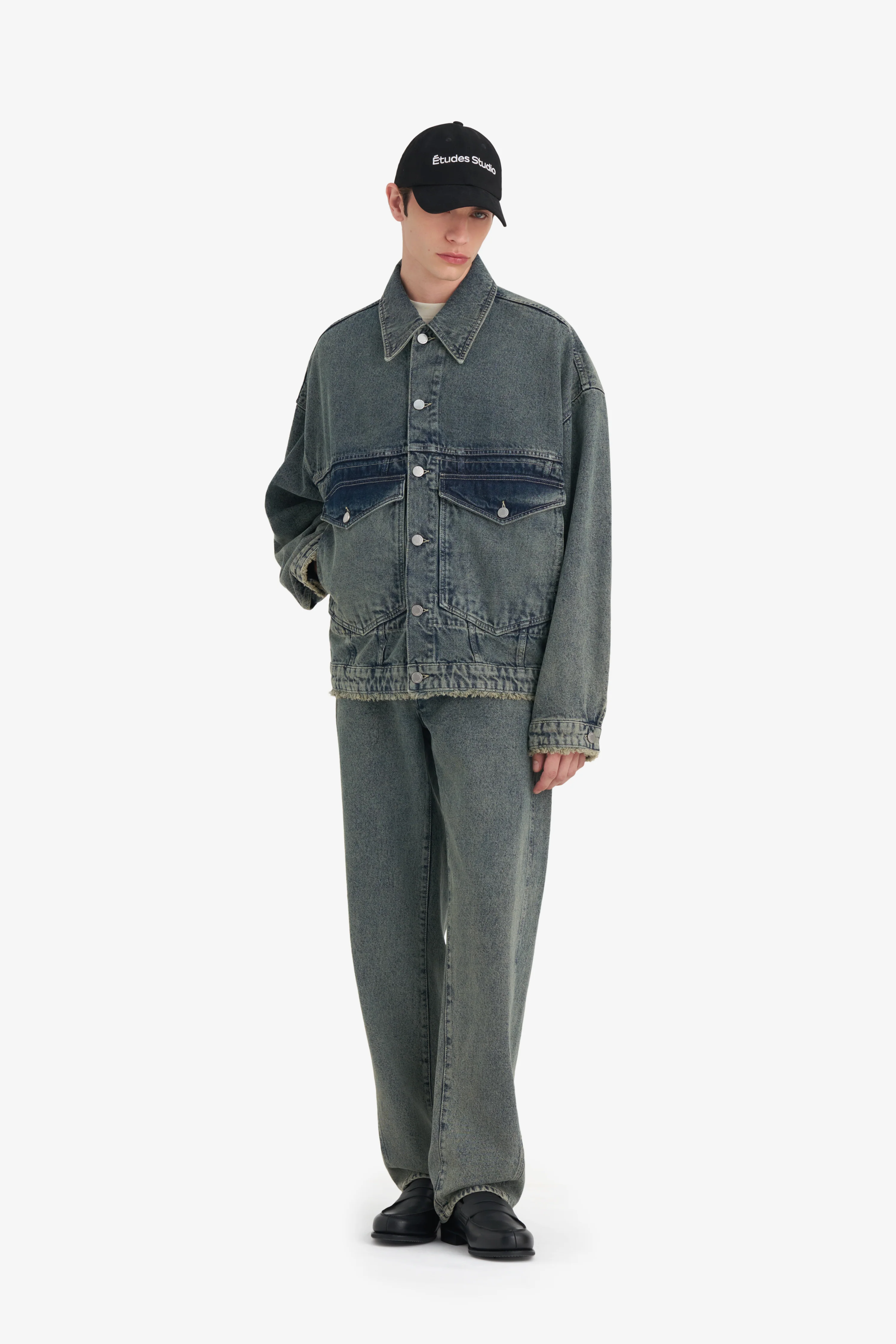 LOOSE DENIM JACKET ACID - Image 6