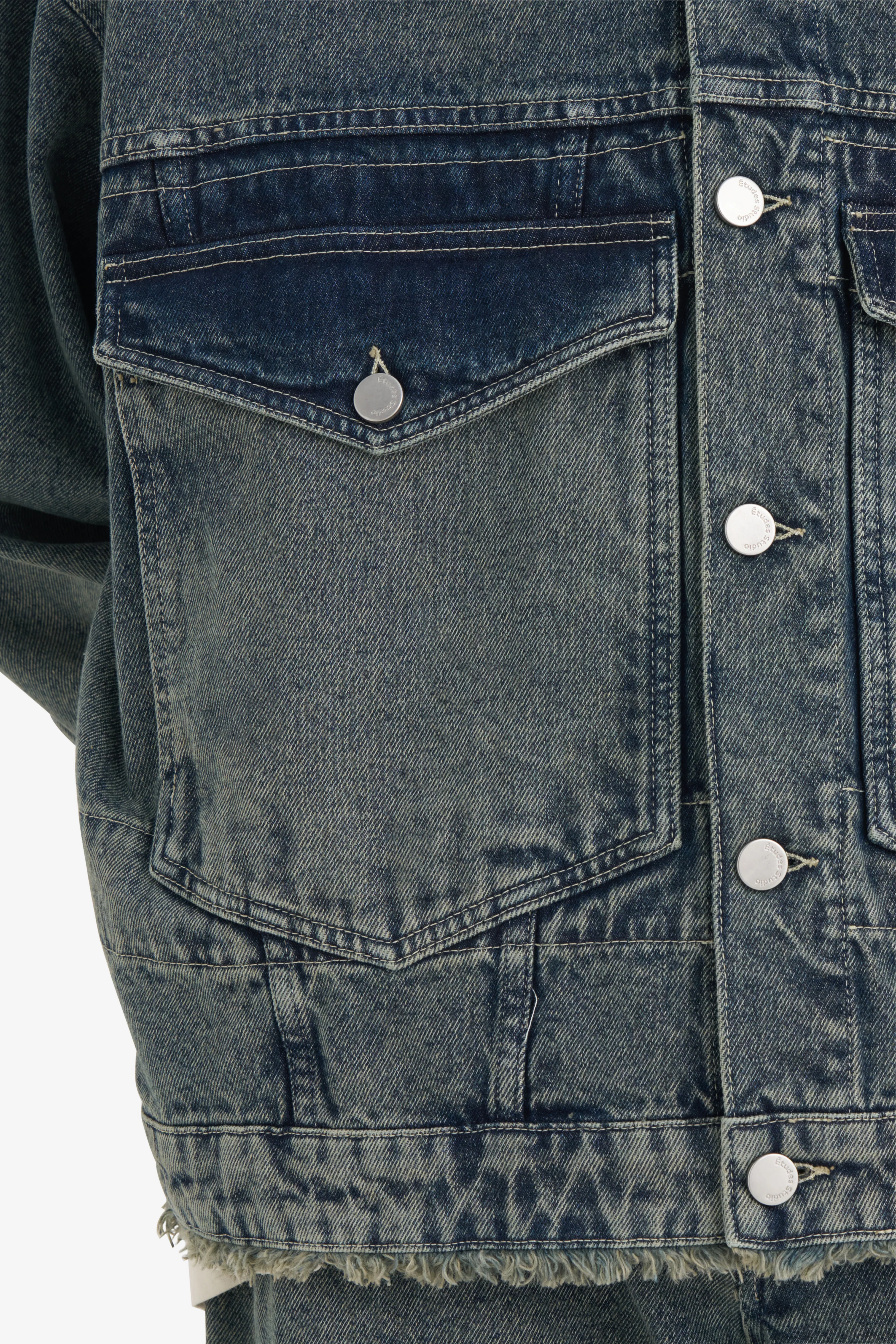 LOOSE DENIM JACKET ACID - Image 8