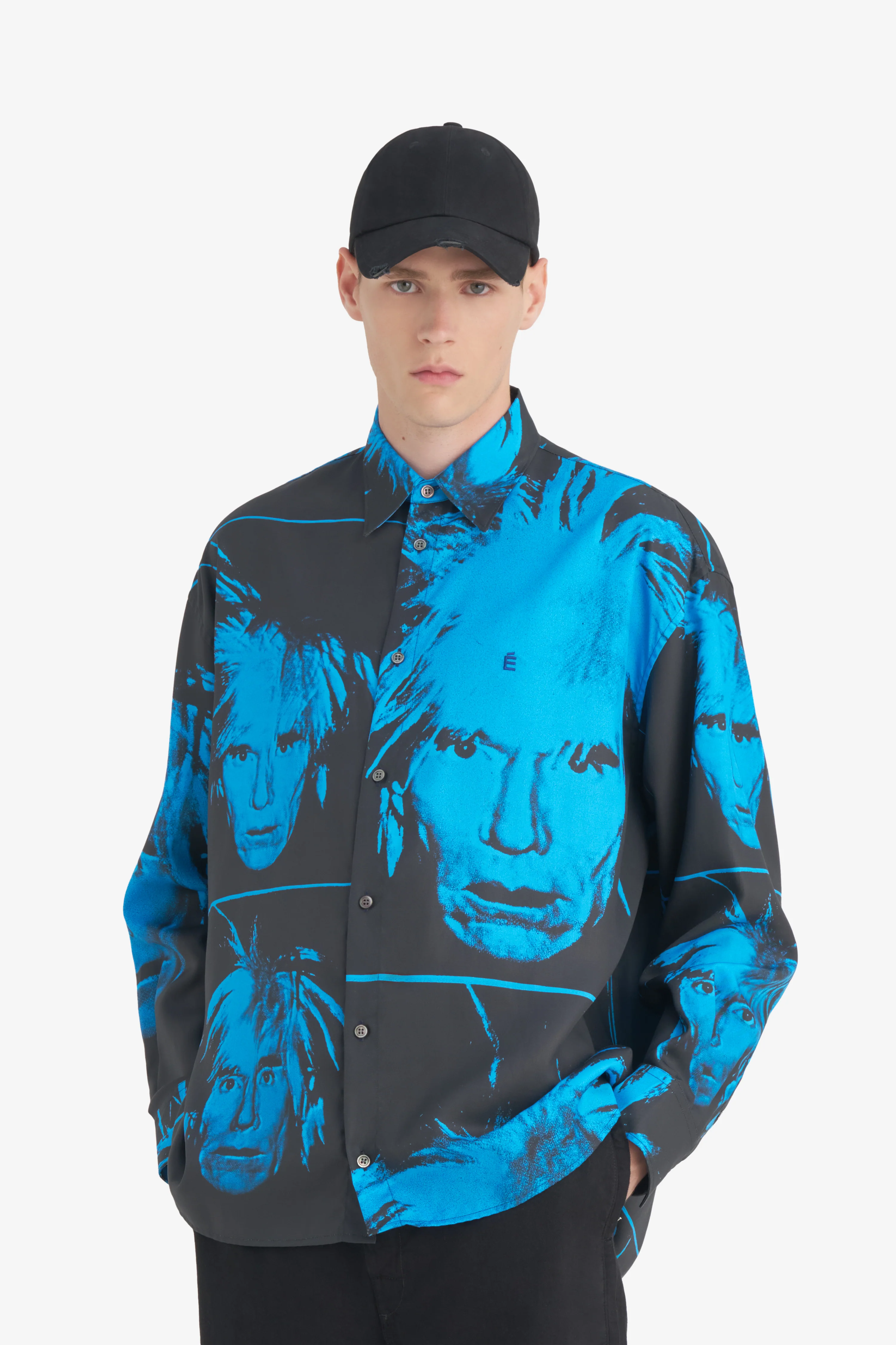 OVERSIZE SHIRT HEADS ANDY WARHOL - Image 4