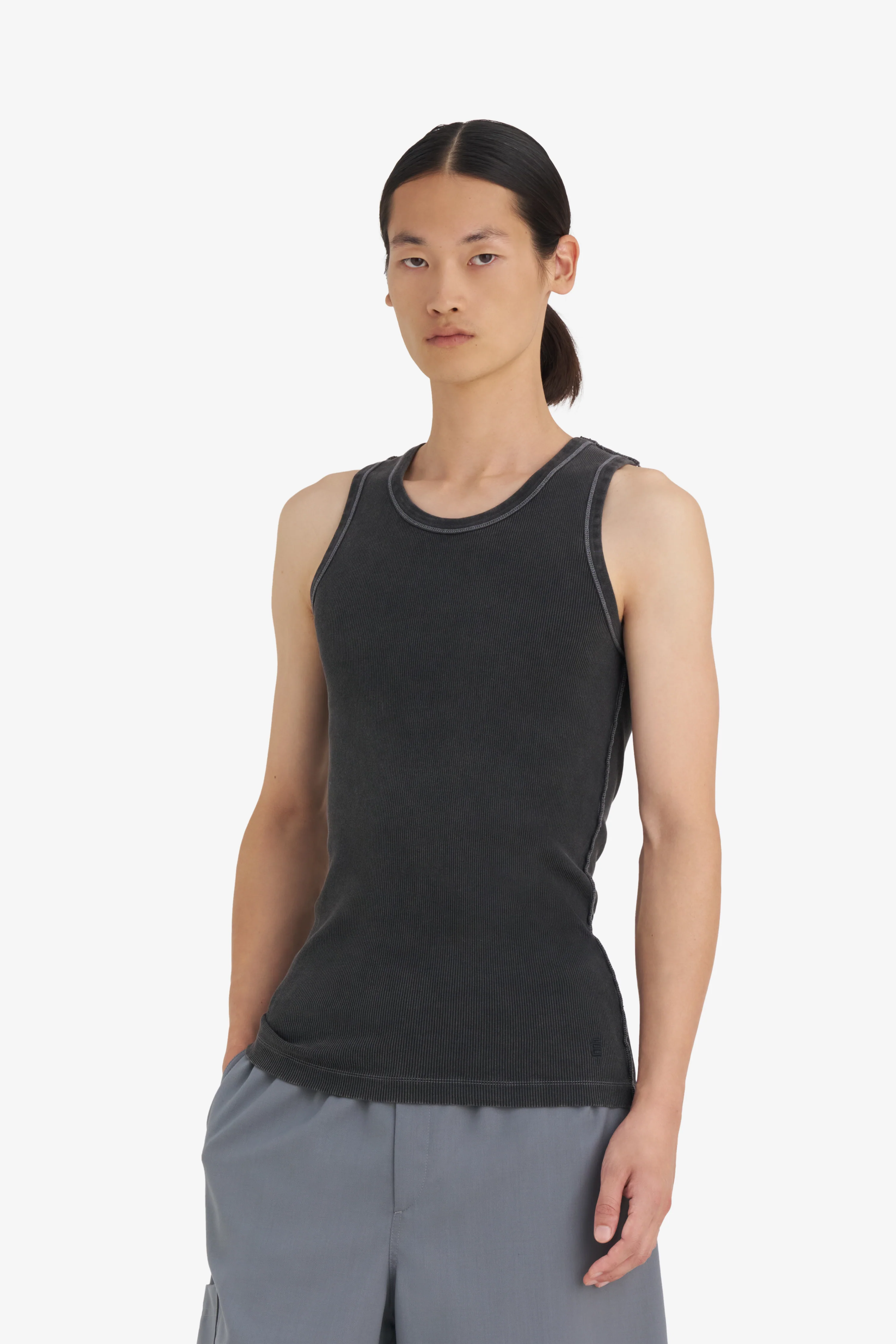 RIB TANKTOP WASH - Image 3