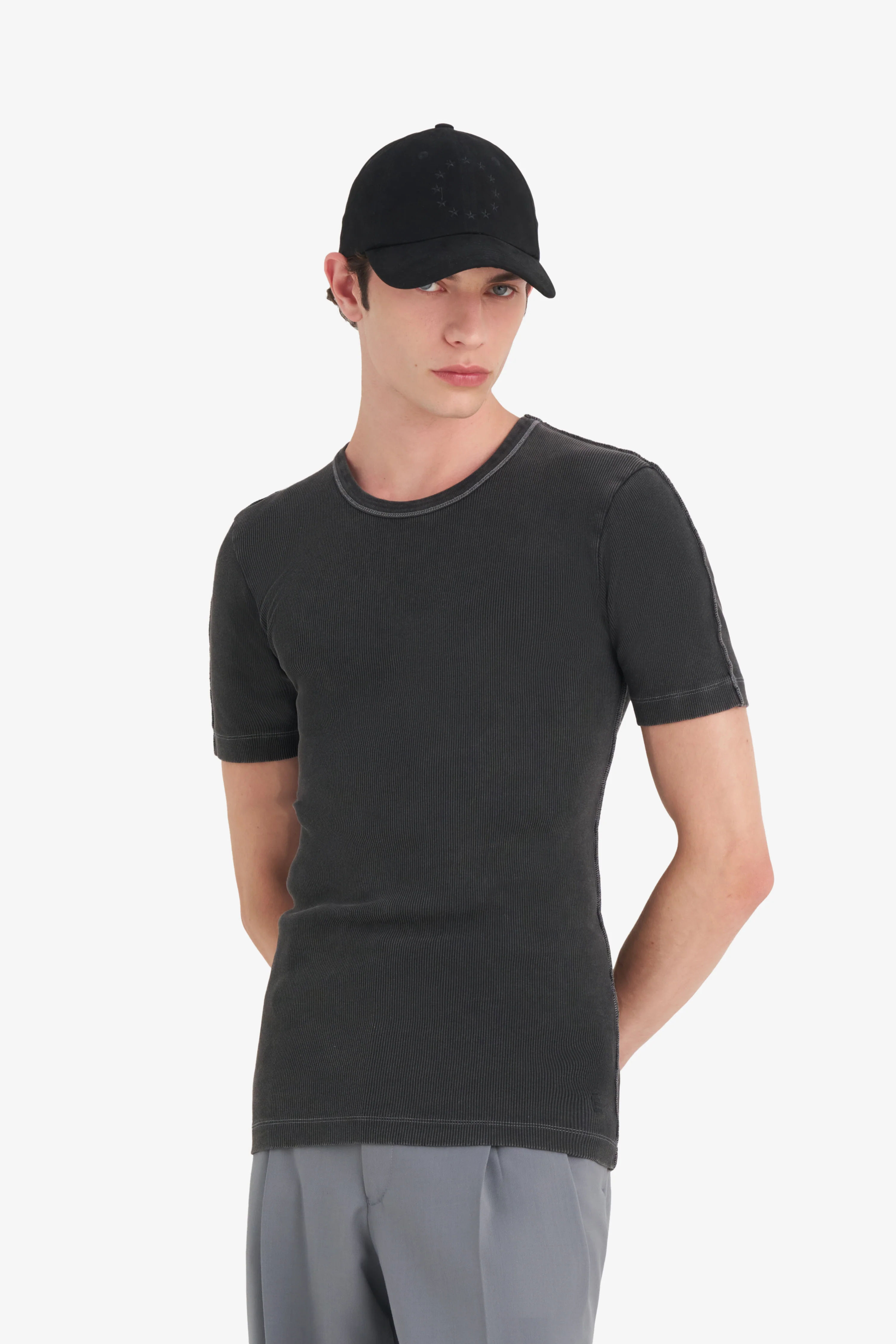 RIB T-SHIRT WASH - Image 4